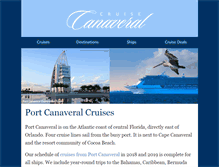 Tablet Screenshot of cruisecanaveral.com